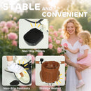 AIYAPLAY Toddler Trike with Adjustable Parent Handle Basket for Kids