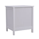 Cottonfy UK Wooden Storage Cabinet with 2 Drawers