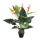 Breeins 75cm Artificial Potted Bird Of Paradise Palm Tree
