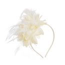 Feather Flower Fascinator Headband
