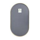 Cottonfy UK Oval Metal Wall Mirror