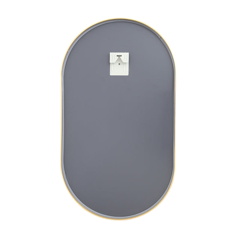 Cottonfy UK Oval Metal Wall Mirror
