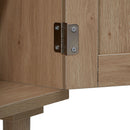 LivingandhomeDirect Rattan Sideboard with Double Doors