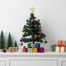 Lifeideas 50cm Small Christmas Tree with LED Lights