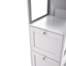 Cottonfy UK Wooden Bathroom Cabinet with Drawers