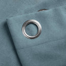 Velvet Chenille Unlined Ring Top Curtains