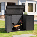 Breeins Garden Bin Tool Storage Shed