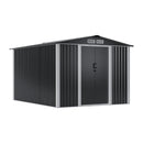 Breeins 6*4FT/6*8FT/8*10FT Metal Garden Storage Shed With Lockable Door