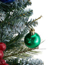 Lifeideas Artificial Christmas Tree with LED Lights and Decorations