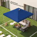 Outsunny Gazebo Roof Replacement UV50+ Waterproof 3x3(m) Blue