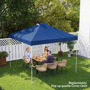 Outsunny Gazebo Roof Replacement UV50+ Waterproof 3x3(m) Blue