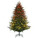 HOMCOM 6ft Prelit Artificial Christmas Tree W/ Lights For Party Decoration
