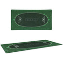 SPORTNOW 120 X 60 Cm Poker Mat 6 Player Water-Resistant, Green