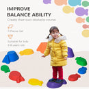 Outsunny Balance Stepping Stones 11 piece - Multi Coloured