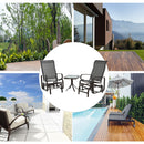 Gliding Table & Chairs Set