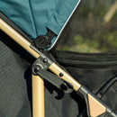 PawHut Pet Stroller for XS and S Dogs w/ Rain Cover