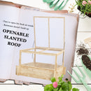Outsunny Outdoor Raised Garden Bed with Cold Frame Greenhouse and Openable Top