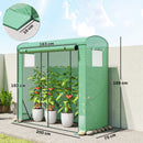 Outsunny Mini Greenhouse, Portable Indoor Outdoor Green House with PE Cover