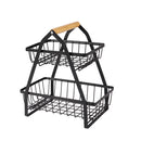 Lifeideas 2-Tier Removable Fruit and Vegetable Basket