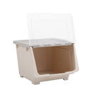 Lifeideas Easy Access Stackable PP Flip Top Storage Box