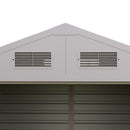 6x4FT/6x8FT Metal Apex Roof Garden Tool Storage Shed