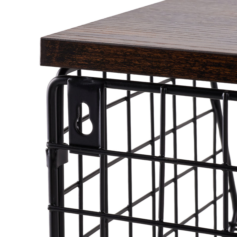 Lifeideas 2-Tier Stackable and Folding Kitchen Storage Rack