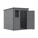 6 x 6FT Outdoor Plastic Garden Storage Shed