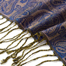 Elegant Jacquard Faux Cashmere Scarf Shawl