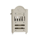 Kidkid Mobile Baby Changing Table with 4 Drawers and Storage Shelf