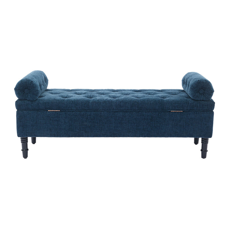 Livingandhome Upholstered Fabric Storage Bench