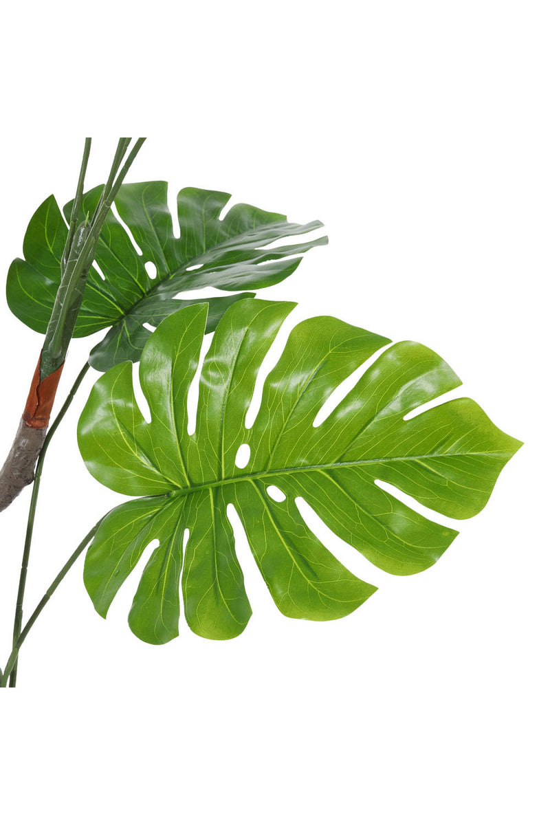 Breeins Artificial Monstera Deliciosa Tree In Pot For Decoration