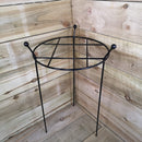 Tom Chambers Cottage Heavy Duty Black Metal Steel Herbaceous Garden Plant Support Grow Through Small 60cm X 35cm