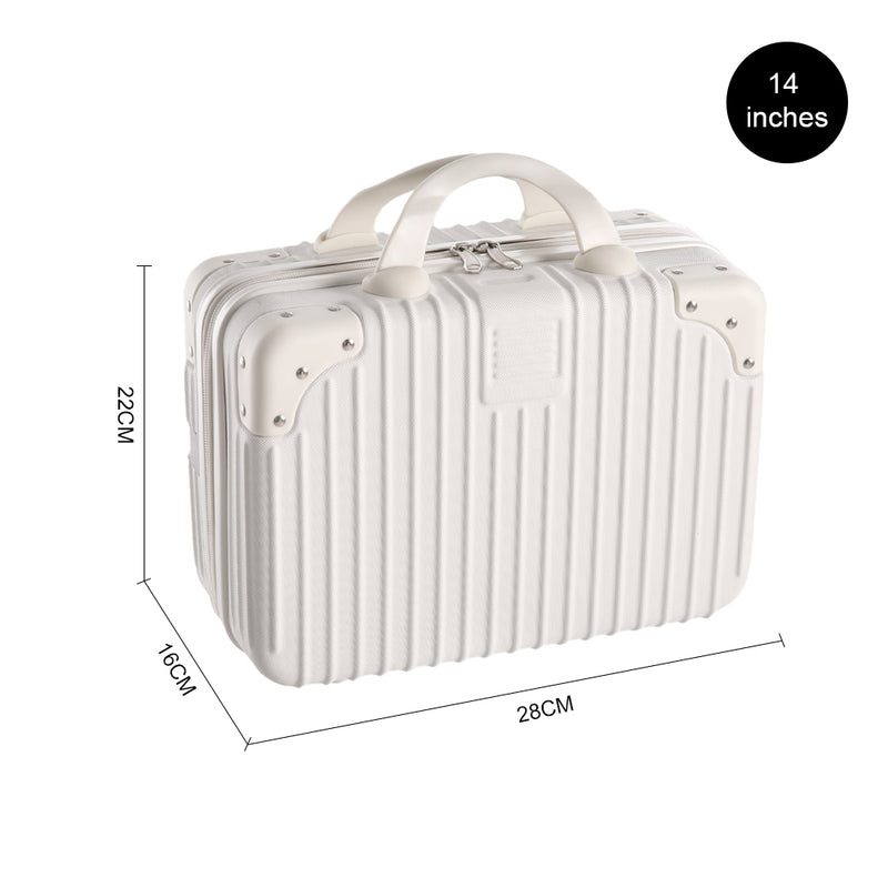 Sheonly Portable Plastic Makeup Case for Travel