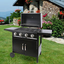 4 Burner Gas BBQ Grill With Cabinet