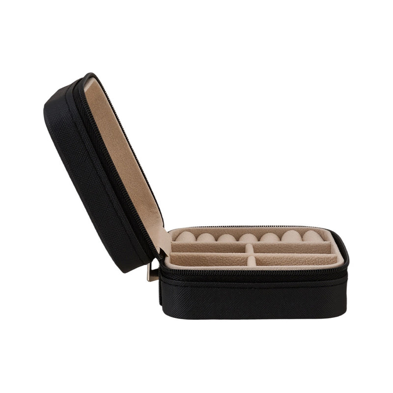 Sheonly Portable PU Leather Travel Jewellery Box