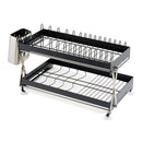 Lifeideas 2-Tier Carbon Steel Dish Drainer