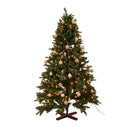 Lifeideas 4FT/1.2M Artificial Christmas Tree with RGB Lights & Wood Stand