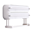 Lifeideas 2PCS Magnetic Fridge Storage Shelf with Hooks