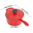 Breeins Enameled Cast Iron Saucepan With Lid