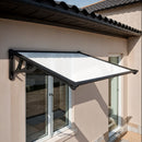 Garden Sanctuary Door Window Awning Canopy Rain Cover