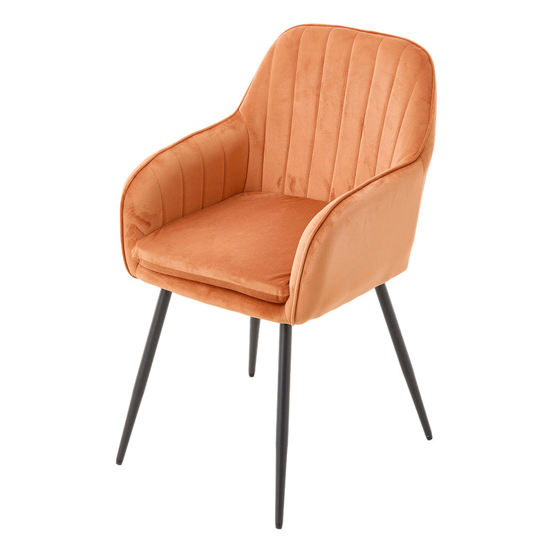 Livingandhome Set of 2 Upholstered Dining Chairs