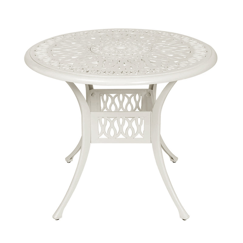 Breeins Vintage Cast Aluminum Garden Table