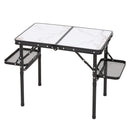 Breeins Portable Height Adjustable Camping Folding Table