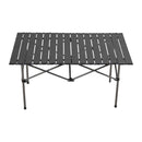 Breeins 95cm/120cm Portable Folding Camping Table with 4 or 6 Chairs
