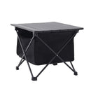 Breeins Aluminum Alloy Portable Roll-Top Camp Table