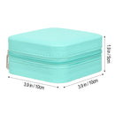 Sheonly Portable PU Leather Travel Jewellery Box