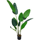 Garden Sanctuary 180 cm Tall Artificial Banana Leaf Tree Faux Large Plants in Pot
