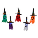 LED Ghost Witch Hat Set