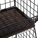 Lifeideas 2-Tier Stackable and Folding Kitchen Storage Rack