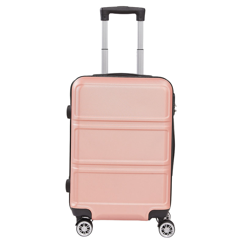 Livingandhome 3PCS Lockable Travel Suitcase Set